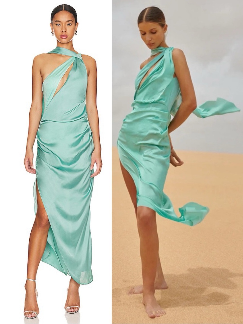 NEW NWT Baobab Asaka Maxi Dress In Lagoon